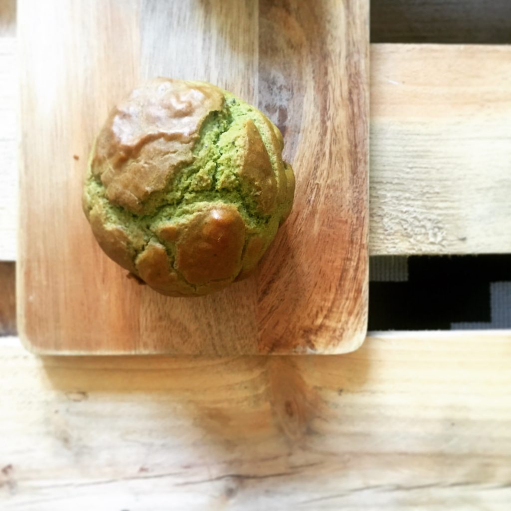 tea matcha cupcake